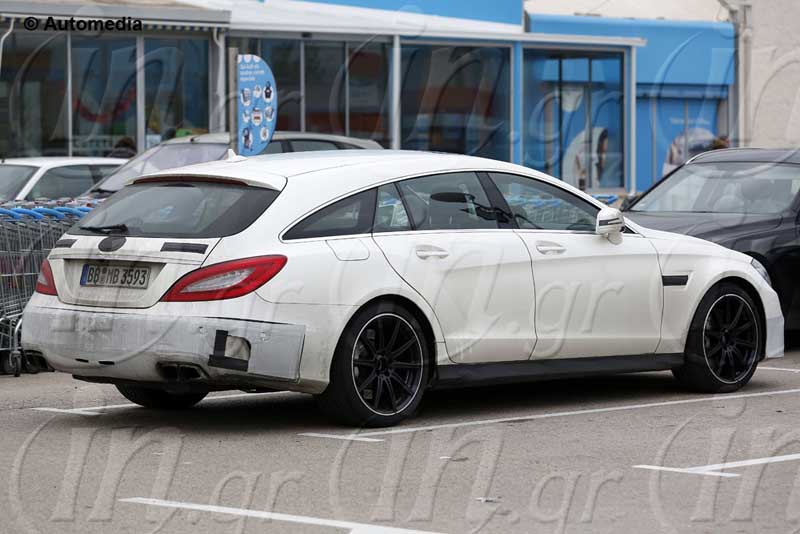 Mercedes-Benz CLS 63 AMG Shooting Brake 2014: «Απροκάλυπτη» εμφάνιση